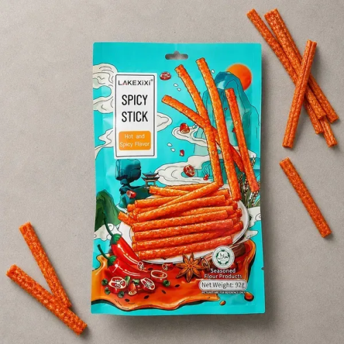 Снек Латяо Lakexixi Spicy Stick гострі палички 92 гр
