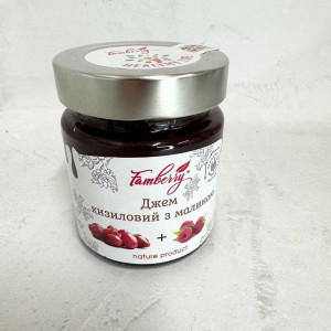 Джем кизиловый с малиной