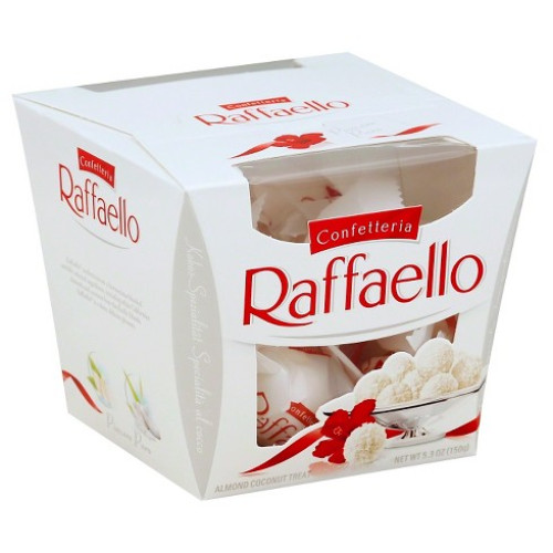 Цукерки Raffaello Confetteria 150 гр  (ТЕРМІН ДО 19.06.2023)