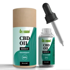 CBD Олія 6000 мг КБД/СБД  20%  (30 мл/6000 мг)