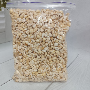 Воздушная кукуруза частичками взорванная Puffed corn, 100 г