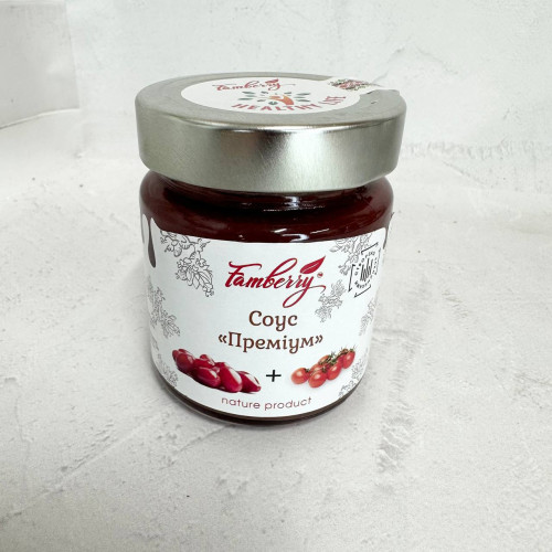 Кизиловий соус "Преміум" 220г