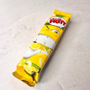 Жевательные конфеты со вкусом лимона и витамином С Fritt 70 г