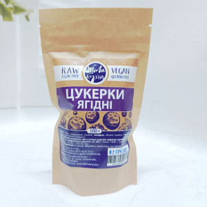 Цукерки «Ягідні» Жива кухня 100 г