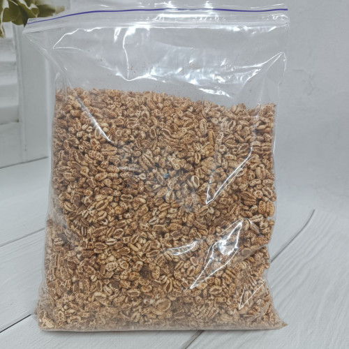 Повітряне жито  здуте висаджене Puffed rye, 100 г