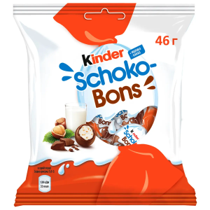 Шоколадные яйца Kinder Schoko Bons 46г
