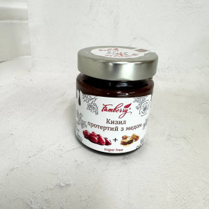 Кизил перетерт с медом, 230 г