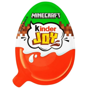 Шоколадне яйце Кіндер Майнкрафт Kinder Joy Minecraft, 20 г