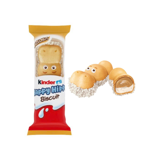 Батончик Kinder Happy Hippo Hazelnut, 20,7г  (ТЕРМІН ДО 28.05.06)