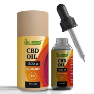 Олія CBD 5%. Канабідіол 1500 мг