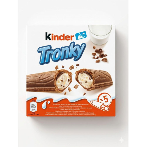 Шоколадний батончик Kinder Tronky  5 шт по  18 г