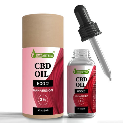 Олія CBD 600 мг канабідіолу