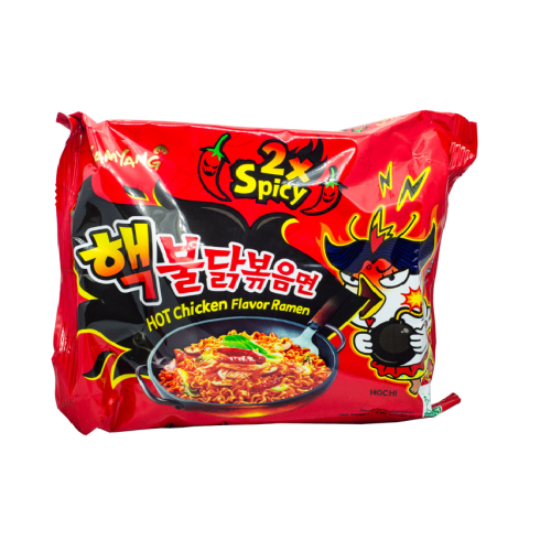Локшина рамьон дуже гостра Бульдак 2x Spicy Samyang 140г